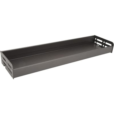 50cm Wandgemonteerd Kruidenrek Multifunctionele Wandorganizer Wandopbergrek voor Keuken Badkamer Grijs grijs