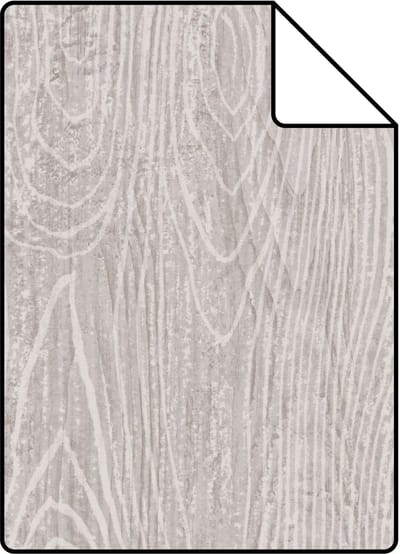Proefstaal Origin Wallcoverings behang houten planken met nerf beige - 26,5 x 21 cm - 347555-S