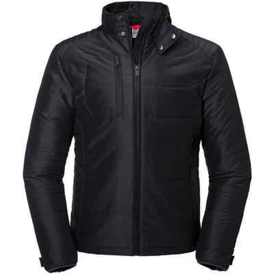 Russell Heren Cross Jas (Zwart)