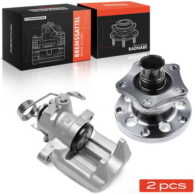 Frankberg 1x remklauw + 1x wiellager achteras links voor VW