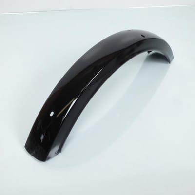 Blackbird voorspatbord voor Peugeot 50 103 Vogue-bromfiets, zwart metaal, nieuw