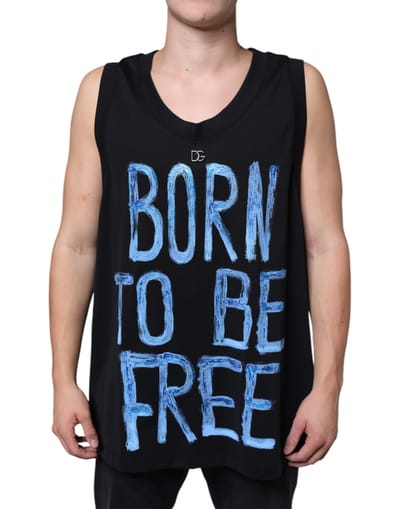 Zwarte Tanktop Tsh86646
