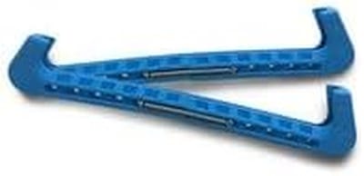 Schaatsbeschermers - IJzer Beschermers - Schaatsen Beschermen - Verstelbaar Ontwerp - Maat 30-47 - Fluor Blauw