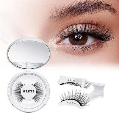 Magnetische Wimpers - Natuurlijke Look - Make-up Aanbrengen - Geen Lijm Nodig - 1 Paar - Zwart