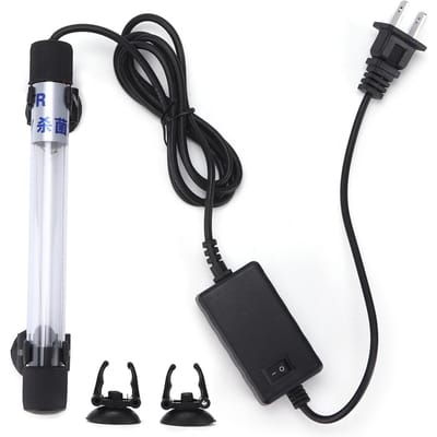 Aquarium Dompelbare Schoon Licht UV Sterilisator Groene Algen Schoon Lamp voor Vistentanks VijverUS Stekker