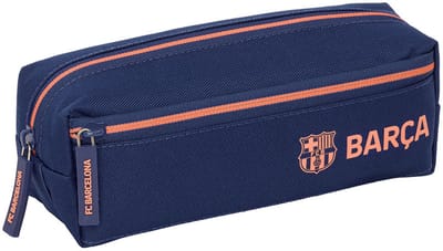 Safta 812526027 F.c Barcelona 2nd Kit 22 Cm Elastic Band Triple Etui Blauw Man