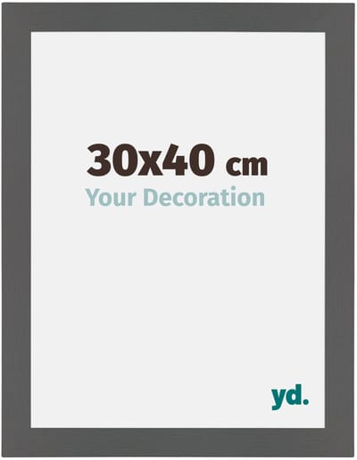 Your Decoration - Puzzellijst 30x40 cm - Antraciet - Puzzellijst 500-1000 stukjes - MDF Fotolijst - Mura