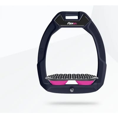 Veiligheidsstijgbeugels Endurance Blauw/Grijs/Roze Flex-On Safe-On