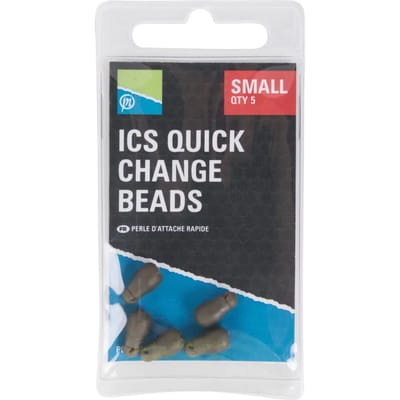 Snelsluitkralen Preston Ics Quick Change Bead Standard (x5)
