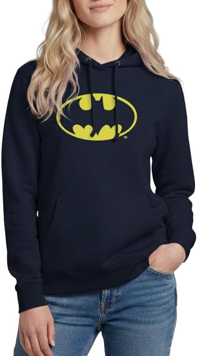 Batman Officieel Logo Hoodie Dames