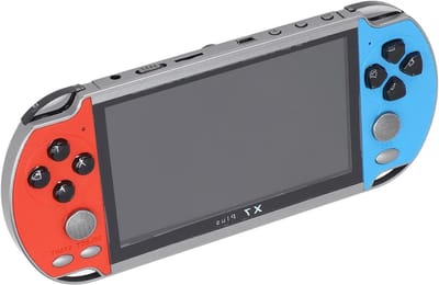 Draagbare Spelconsole met Oplaadbare Batterij, 5.1 Inch Scherm en 8GB Geheugen voor Eindeloos Speelplezier met Retro Games