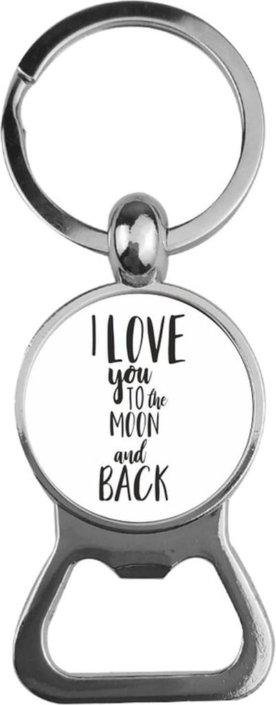 Bieropener Glas - I Love You To The Moon And Back