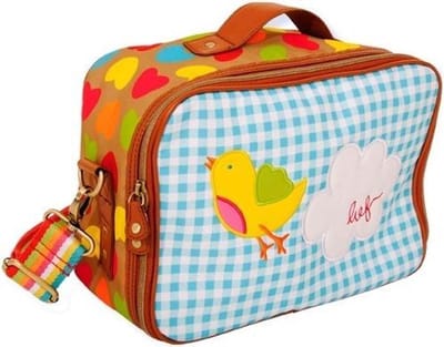 LIEF! Love Letter Suitcase Bag - 28x20x12 cm - Blauw