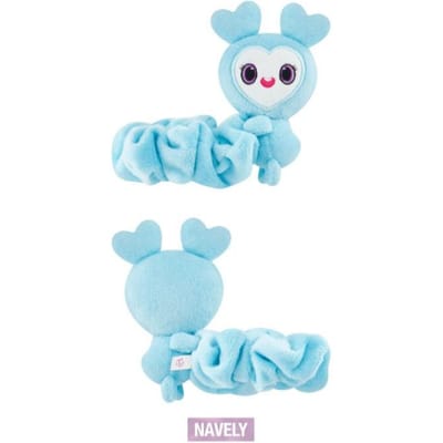 TWICE LOVELY Scrunchie - DIT IS VOOR Navely white