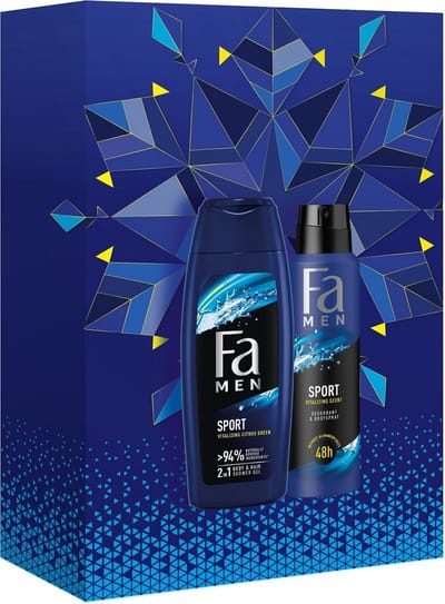 Fa Men - Sport - Cadeau - set - douchegel 250ml + deodorant spray 150ml