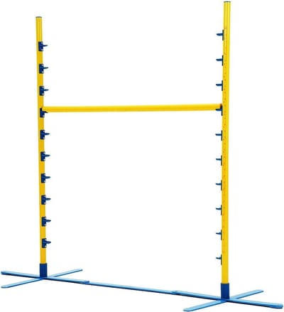 Agility Sprong Verstelbaar Met Onderlat Professioneel - Honden Training Sport en Wedstrijd - Agility en Behendigheid Hond - Outdoor Agility Toestel
