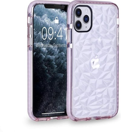 HB Hoesje Geschikt voor Apple iPhone 11 Pro - Crystal Back Cover - Roze