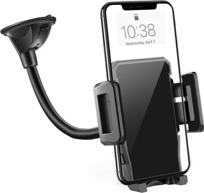 Universele Autohouder Telefoon LB-500 Sterke Zuignap - Geschikt voor Dashboard - Voorruit - Raam - Bureau houder
