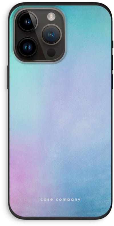 Case Company® - Hoesje geschikt voor iPhone 14 Pro Max hoesje - Mist pastel - Biologisch Afbreekbaar Telefoonhoesje - Bescherming alle Kanten en Schermrand