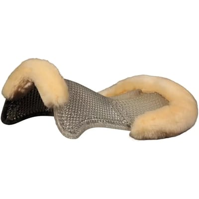 Gelonderlegger voor paarden met verhoogde achterkant, uitgesneden Acavallo NS-FS Classic-FS