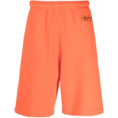 Sweatshorts met logo, gemaakt van gerecycled materiaal