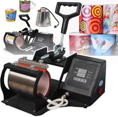 Bekers Hittepers - Mok Printer - Personalisatie Cadeaus - Intelligente Geluidstoon - Voor 11OZ Mokken - Zwart