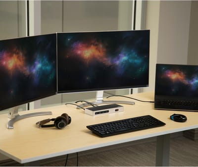 StarTech.com USB-C / USB 3.0 Docking Station - Laptop Docking Station - Dual 4K - dockingstation: USB-C / USB 3.0 Docking Station - Laptop Docking Station - Dubbel 4K - dockingstation