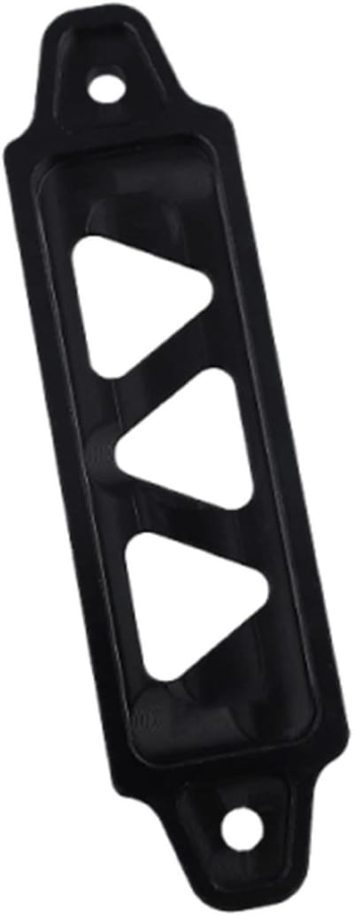 Accuhouder Aluminium - Batterij Bevestiging - Voertuig Stabiliteit - Corrosiebestendig Materiaal - 23 x 10 x 3 cm - Zwart