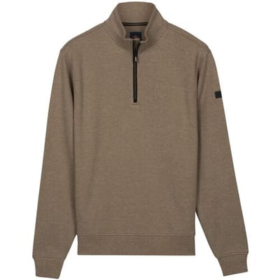 Baileys - Sweater met kraag - Heren - L - Taupe - Katoen - 613145