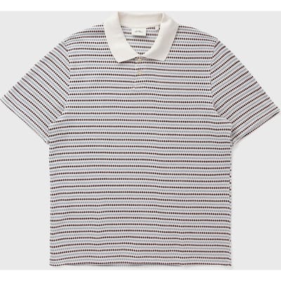 Knitted Stripe Polo