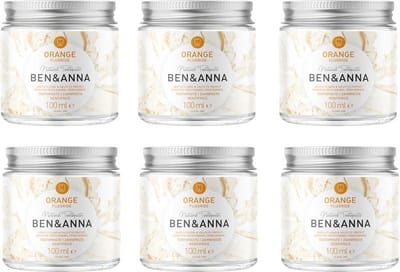 BEN&ANNA - Orange tandpasta met fluoride 100 ml - 6 Pak