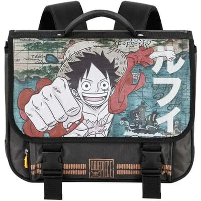 Karactermania - One Piece kaart - Boekentas Jongens - Meisjes - Rugzak - Bruin