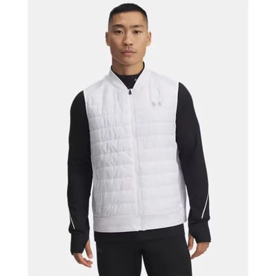 Under Armour Weste Launch Insulated Vest 1380870 White 100-L (US LG)