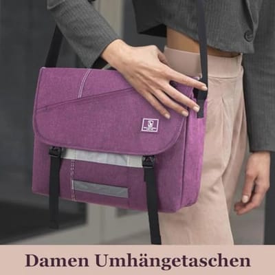 Grote Schoudertas voor Dames en Heren - Ideaal voor Laptop, Kantoor en Reizen