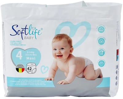 Softlife Maat 4 – 42 luierbroekjes – 9-14 kg