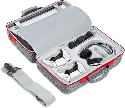 Reisopbergtas voor PS5 Console, Controllers, Gaming Headset en Accessoires - Ideaal voor Gamers en Bescherming
