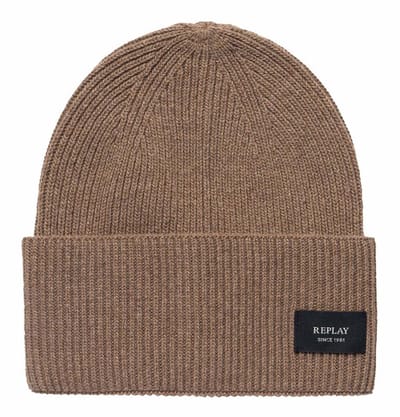 REPLAY muts Beanie Taupe