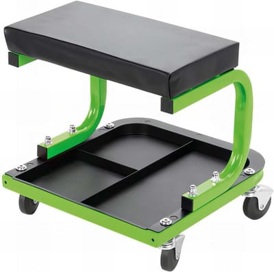 TIM® Werkplaatskruk - Kruk - Werkkruk - Groen - ‎11cm x 39cm x 11cm