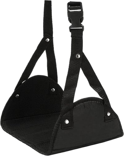 Reisvoetstoel, hangende voethangmat, vliegtuigfootder, hangmat, no-collapse ondersteuning, sling-sling-sling-sling-sling, voor vluchten en bureaus, ademend comfort voor volwassenen in vliegtuigen