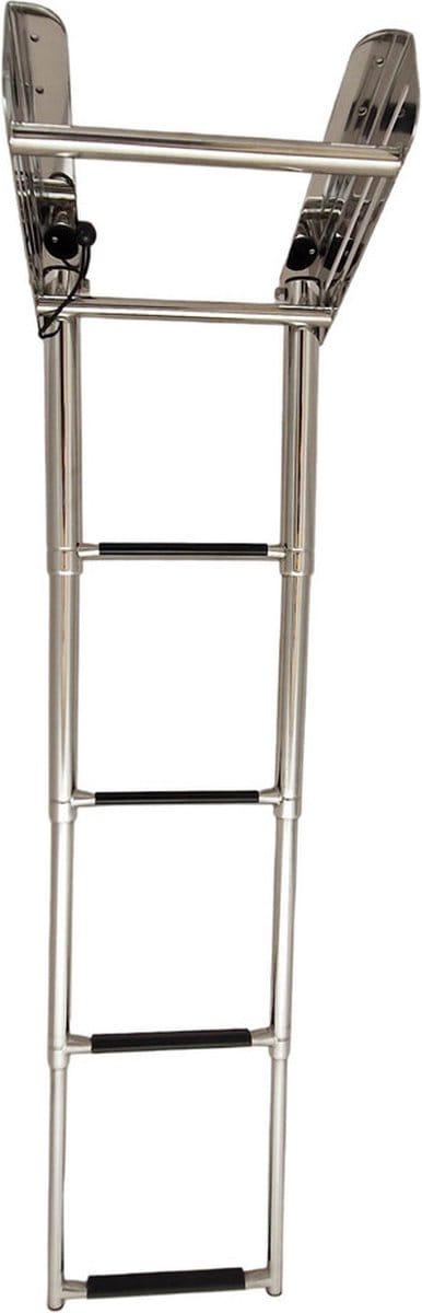 Hollex telescopische RVS Zwemtrap met 4 Treden 1156mm