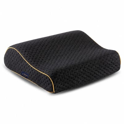 Alkamto Orthopedisch Reiskussen - Traagschuim 35x30x10 cm - Extra Hoes