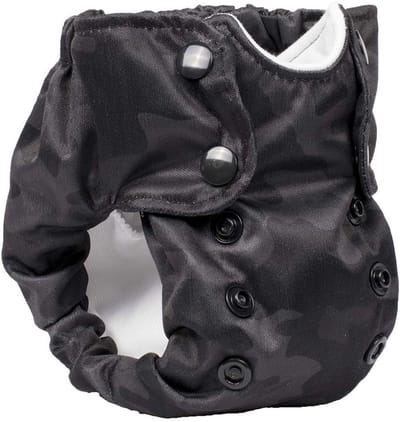 Baby Luier - Stoffen Luier - Pasgeboren Baby - Verstelbare Pasvorm - 2.7-7 kg - Incognito Patroon