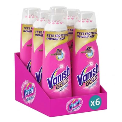 Vanish Oxi Action Gold Powergel Vlekverwijderaar - 200ml x6