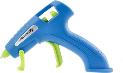 Lijmpistool - Hete lijm - Hobby en klussen - Keramische verwarming - 140x150 mm - Blauw groen