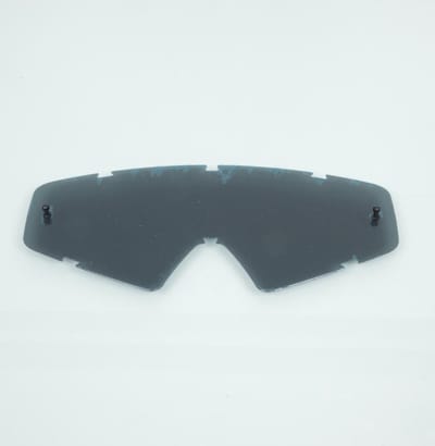 Donkergrijs gerookt enkelvoudige lens cross one splash goggle voor motor enduro tt nieuw