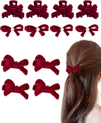 Stijlvolle Mini Haarklemmen voor Dames en Kinderen - 12 Stuks, Duurzaam en Comfortabel, Perfect voor Elke Haarstijl