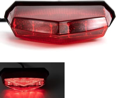 Brake Light - Motorcycle Tail Light - LED - Rood