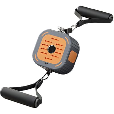 Verstelbare weerstandsband Fitnesspomp Trainingsapparatuur Kabelmachine voor armen benen borst oranje/zwart