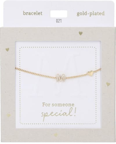 Depesche - Armband "Heart of Gold" - mot. 021 - M - gold