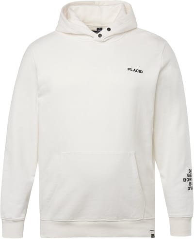 STHUGE - Heren - Hoodie oversized capuchon print - Off-white - Maat XXL